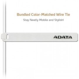 ADATA CABLE APPLE Lightning-PLASTIC BLANCO AMFIPL-100CM-CWH