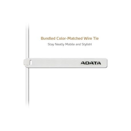 ADATA CABLE APPLE Lightning-PLASTIC BLANCO AMFIPL-100CM-CWH