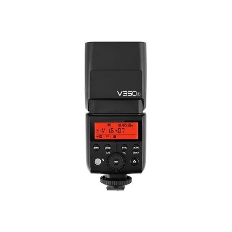 FLASH VING V350F CON TTL PARA FUJI CON BATERIA Y CARGADOR