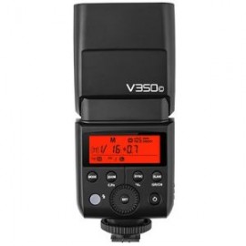 FLASH VING V350C CON TTL PARA CANON CON BATERIA Y CARGADOR