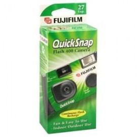 CAMARA DESECHABLE FUJI QUICKSNAP 400 CON FLASH (27 fotos)