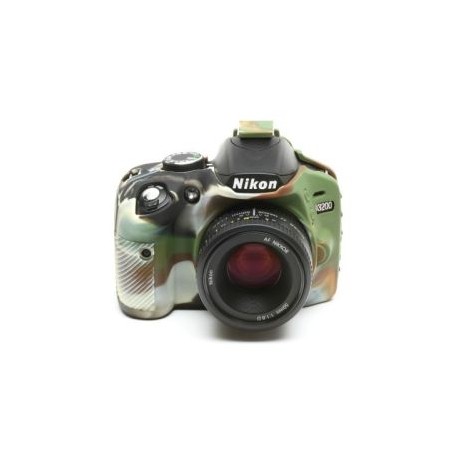 FUNDA PROTECTORA P/CAMARA FOTOGRAFICA NIKON D3200 CAMUFLAJE