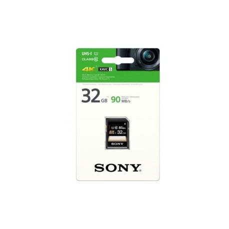 TARJETA DE MEMORIA SONY SDHC CLASE 10 UHS-1 32GB 90MB/S