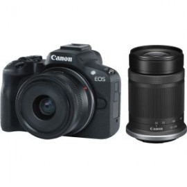 EOS R50 Kit con Lentes RF-S 18-45mm y RF-S 55-210mm