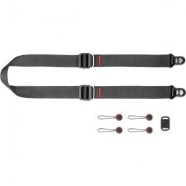 CAMERA STRAP SLIDELITE BLACK / CORREA SLIDE LITE NEGRA SLL-BK-3 PEAK DESIGN