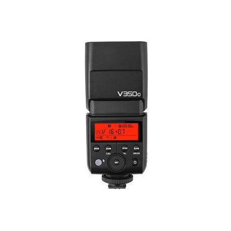 FLASH VING V350C CON TTL PARA CANON CON BATERIA Y CARGADOR