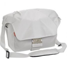 (MB SM390-3SW) MOCHILA DE HOMBRO MENSAJERO BLANCA UNICA III