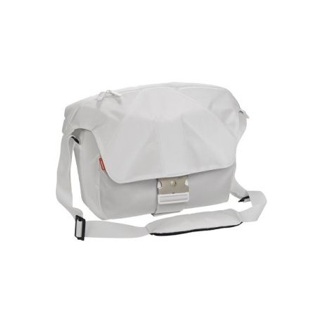 (MB SM390-3SW) MOCHILA DE HOMBRO MENSAJERO BLANCA UNICA III