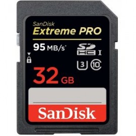 TARJETA DE MEMORIA SDHC 32GB CLASE10 SANDISK EXTREME PRO UHS-I 633X 95M