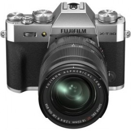 Cámara Mirrorless Fujifilm X-T30 II Plata Kit con Lente XF 18-55mm