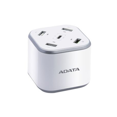 ADATA ESTACION DE CARGA USB CON 5 PUERTOS ACU0480QCPS-CUSWH