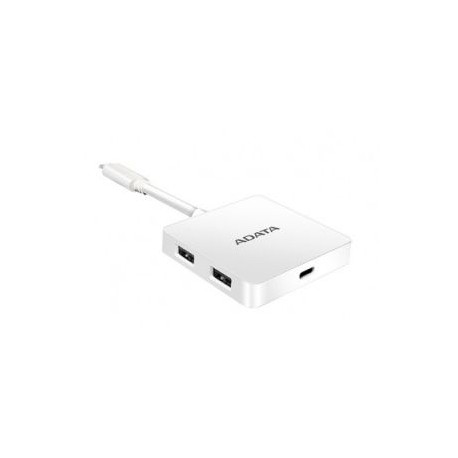 ADATA USB-C HUB COLOR BOX, USB-A 3.1, HDMI, WHITE