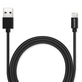 ADATA CABLE APPLE Lightning-PLASTIC NEGRO AMFIPL-100CM-CBK