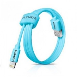 ADATA CABLE APPLE Lightning-PLASTIC AZUL AMFIPL-100CM-CBL