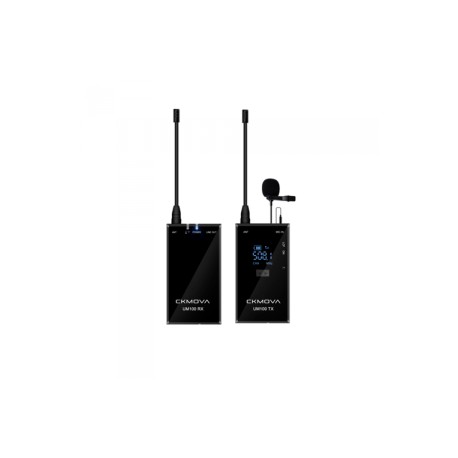 Micrófono Lavalier Inalámbrico UM100 Kit1 UHF CKMOVA