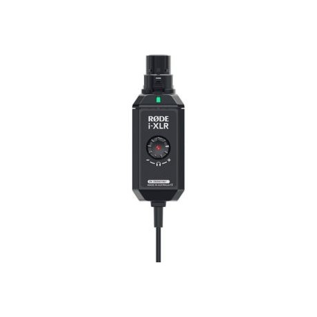 i-XLR adaptador con Phantom Power y entrada XLR para dispositivos IOS