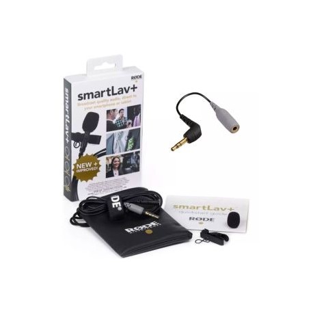 MICROFONO SMARTLAV+ con SC3 ADAPTADOR 3.5MM TRRS A TRS