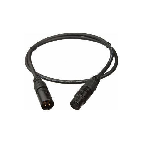 Cable XLR-F a XLR-M GOLD STUDIO-06 DE 1.8m