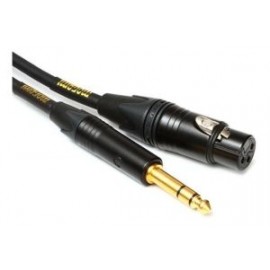 CABLE GOLD DE PLUG 1/4 A XLR MACHO TRSXLRM-06 DE 1.8m