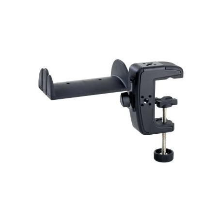 K&M 16085-000-55 - Soporte para Audífonos con Clamp para Mesa