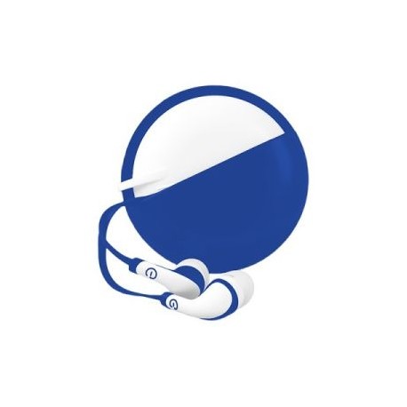AUDIFONOS IN-EAR CON MICROFONO (AZUAL/BLANCO)