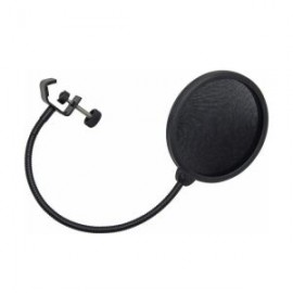 K&M 30700-000-55 - Filtro Anti-Pop con Cuello de Ganso Pantalla de Estudio para Micrófono