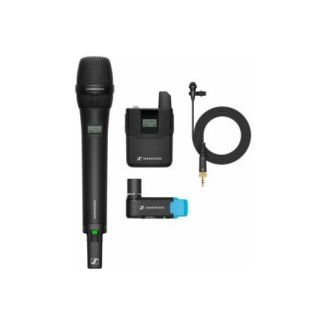 509103 AVX ME2/835 SET-4 - AVX-Combo inalámbrico con micrófono de mano y micrófono de solapa