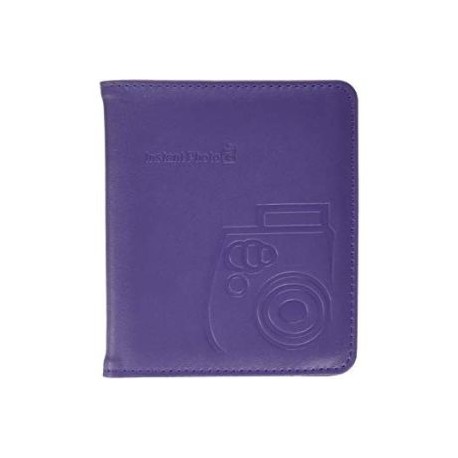 ALBUM PIEL 64 FOTOS MORADO - INSTAX