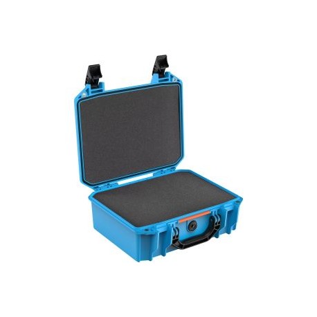 V200 ESTUCHE DE ALTA RESISTENCIA AZUL C/ FOAM