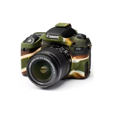 FUNDA PROTECTORA P/CAMARA FOTOGRAFICA CANON 77D CAMO