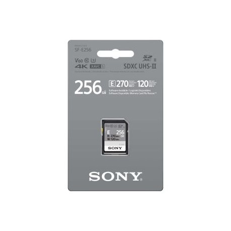 TARJETA DE MEMORIA SDXC SONY 256GB UHS-II 270MB/S