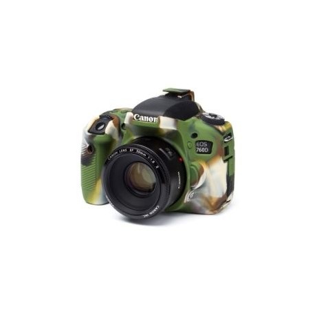 FUNDA PROTECTORA P/CAMARA FOTOGRAFICA CANON T6S, 760D CAMO