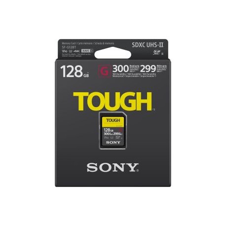 TARJETA DE MEMORIA SDHC SONY TOUGH 128GB UHS-II 300MB/S