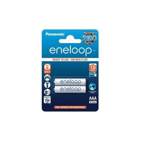 BATERIAS RECARGABLES ENELOOP Ni-MH AAA/2