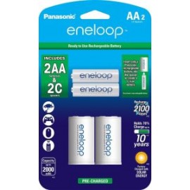 BATERIAS RECARGABLES ENELOOP Ni-MH AA/2