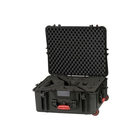 ESTUCHE RIGIDO CON RUEDAS NEGRO CON FOAM PARA DJI PHANTOM VISION 2 (HPRC2700WPHA2)