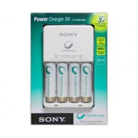 CARGADOR SONY BCG-34HH4KN RAPIDO CON 4 BATERIAS