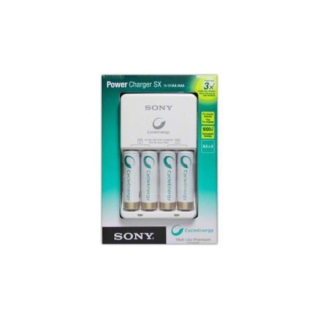 CARGADOR SONY BCG-34HH4KN RAPIDO CON 4 BATERIAS